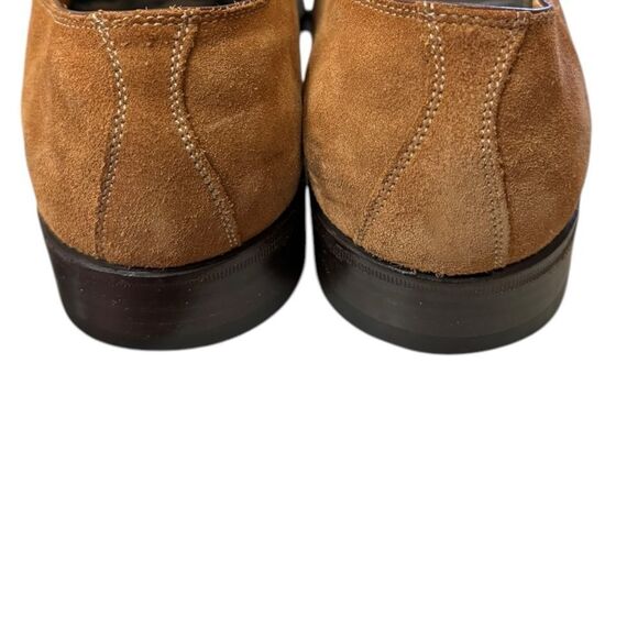 Sutor Mantellasse for Too Boot New York Carmel Tan Suede Leather Shoes 8.5